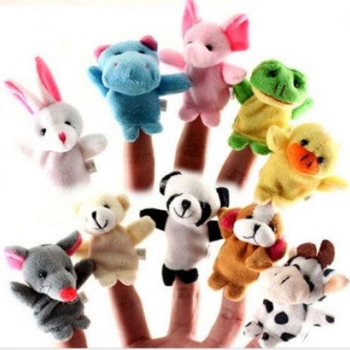 Animal Finger Hand Puppet Learning Toys