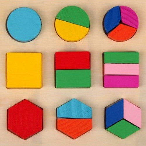 Wooden Square Shape Puzzle Toy